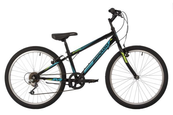 Велосипед MIKADO 24" SPARK JR черный, сталь, размер 12"                                                                                                                                                                                                   