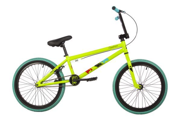 Велосипед NOVATRACK 20" WOLF сталь 10, зеленый, U-BRAKE                                                                                                                                                                                                   