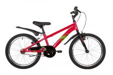Велосипед NOVATRACK 20" LYNX сталь, терракотовый, тормоз V-brake, короткие крылья, защита цепи А-тип                                                                                                                                                      