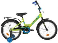 Велосипед NOVATRACK 18" FOREST зеленый, сталь, тормоз нож, крылья, багажник                                                                                                                                                                               