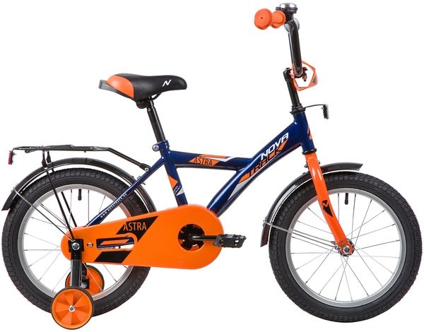 Велосипед NOVATRACK 16" ASTRA синий, тормоз нож, крылья, багажник, полная защ.цепи                                                                                                                                                                        