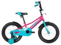 Велосипед NOVATRACK 16" VALIANT фуксия, полная защита цепи, тормоз нож, короткие крылья                                                                                                                                                                   