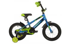 Велосипед NOVATRACK 14" EXTREME синий, сталь, тормоз нож, короткие крылья, полная защ.цепи                                                                                                                                                                