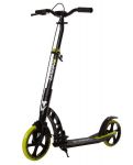 Самокат для детей NOVATRACK DEFT PRO алюм., амортизатор, колеса 230*200 мм PU, эргономичный Y-руль с                                                                                                                                                      