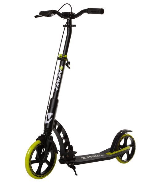 Самокат для детей NOVATRACK DEFT PRO алюм., амортизатор, колеса 230*200 мм PU, эргономичный Y-руль с                                                                                                                                                      