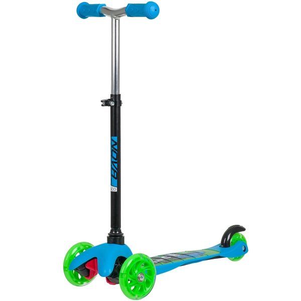 Самокат для детей Novatrack Disco-kids Print, колеса PU пер.120*24  задн.76*24мм, эргономичны                                                                                                                                                             